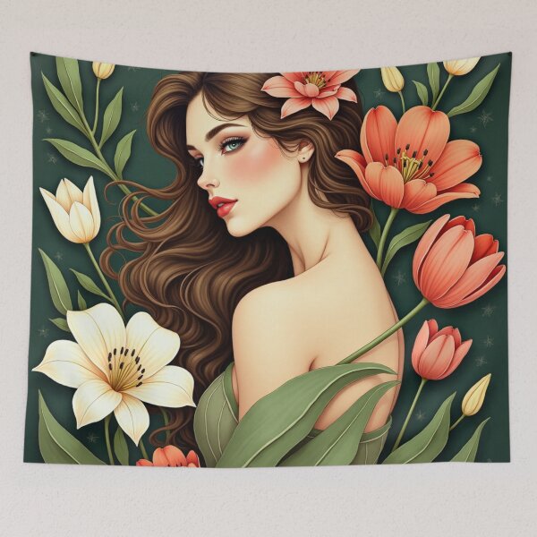 Item preview, Garden of Quiet Elegance designed and sold by Dream Bloom Gallery.