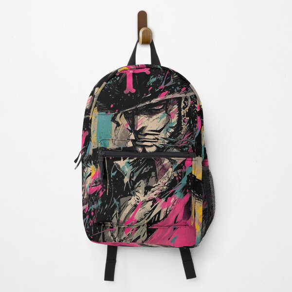 Item preview, Mystic Anime Swordsman – Neon Paint Splash Samurai Style Portrait designed and sold by Dyan4.