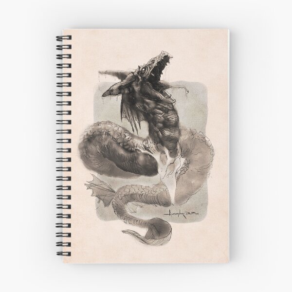 Item preview, Bestiary Sketch – Leviathan designed and sold by Alessandro Buffa Artist.