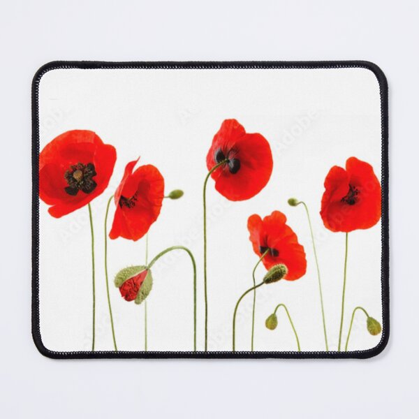 Item preview, red poppieshttp://www.redbubble.com/people/veonka designed and sold by Veonka Kofierdaz.