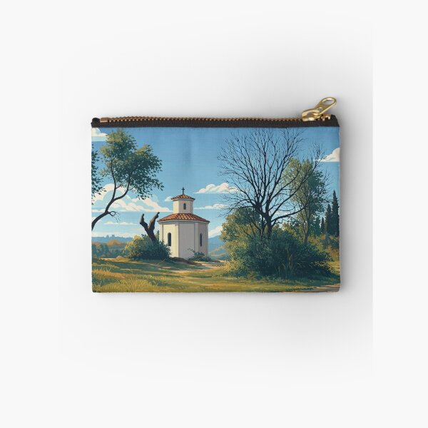 Item preview, Cretan Countryside landscpae with small Chapel designed and sold by darekkocurek.