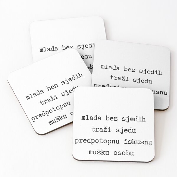 Item preview, Mlada bez sjedih.... humor designed and sold by Dmitrij63.