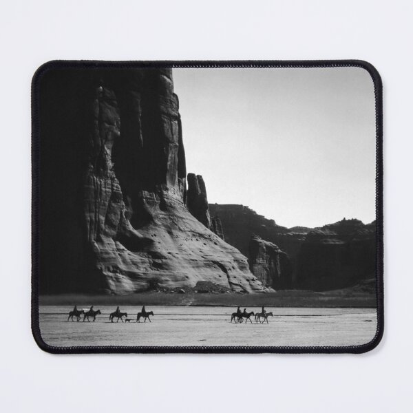 Item preview, Vintage 1904 Canyon de Chelly, Navajo Tribal land classic American West black and white photograph poster art print designed and sold by Astrid Arkhangelsky.