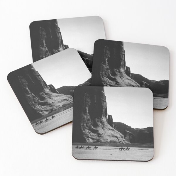 Item preview, Vintage 1904 Canyon de Chelly, Navajo Tribal land classic American West black and white photograph poster art print designed and sold by Astrid Arkhangelsky.