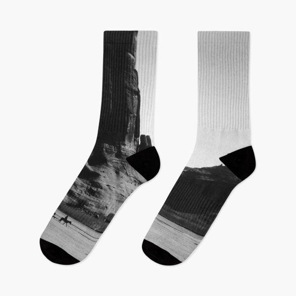 Item preview, Vintage 1904 Canyon de Chelly, Navajo Tribal land classic American West black and white photograph poster art print designed and sold by Astrid Arkhangelsky.