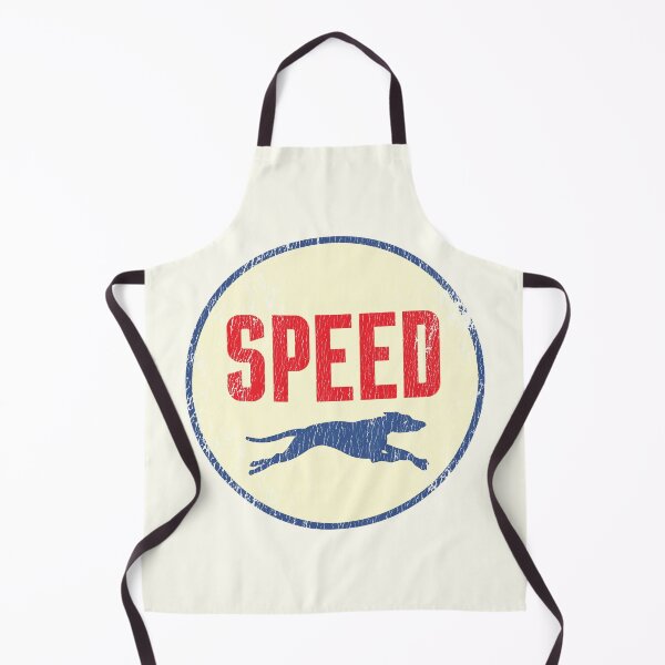 Item preview, Speed vintage oil and gas emblem - aged, fuel-yellowed print designed and sold by retropetrol.