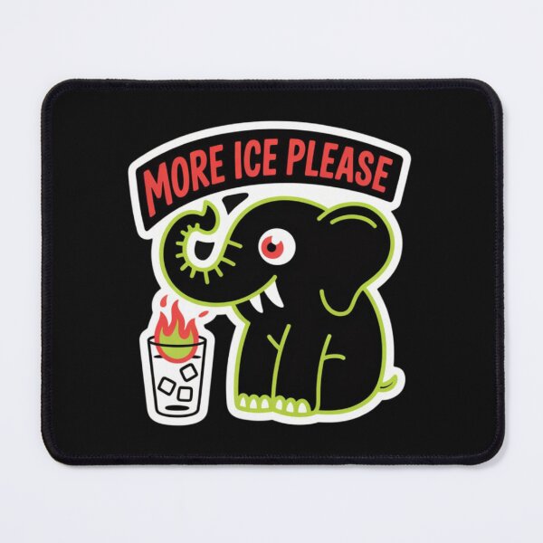 Item preview, black elephant monster - more ice please designed and sold by 123ks.