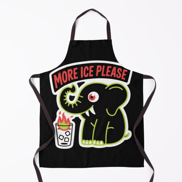 Item preview, black elephant monster - more ice please designed and sold by 123ks.