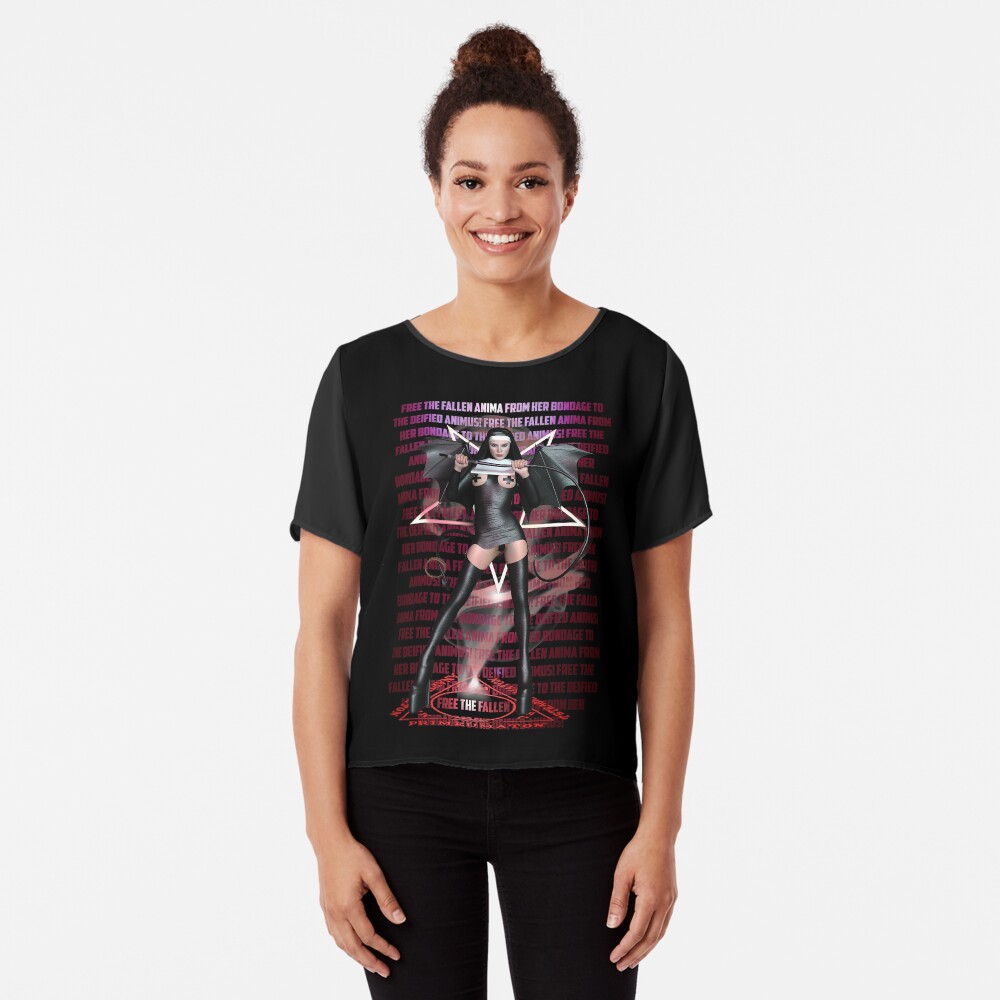 Free The Fallen Anima Chiffon Top