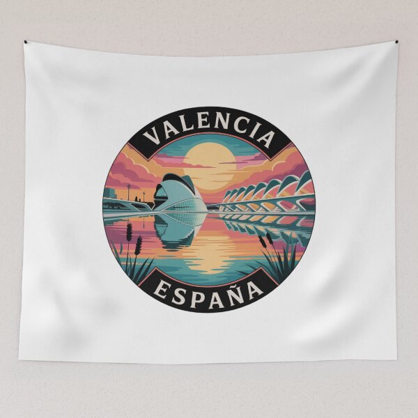 Item preview, Valencia Spain: City of Arts and Sciences Modern Skyline designed and sold by CircinusStore.
