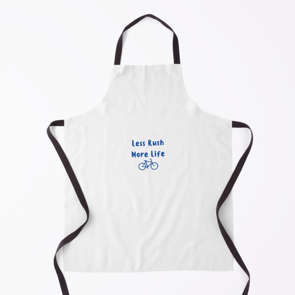 Item preview, Less Rush More Life – Slow Living Bicycle Quote Minimalist Design designed and sold by SanSaraa.