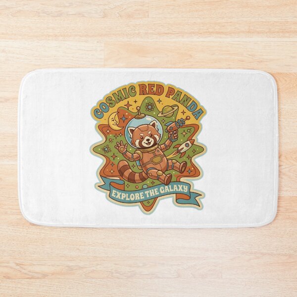 Item preview, Cosmic Space Red Panda Explorer Sticker designed and sold by dreephic22.