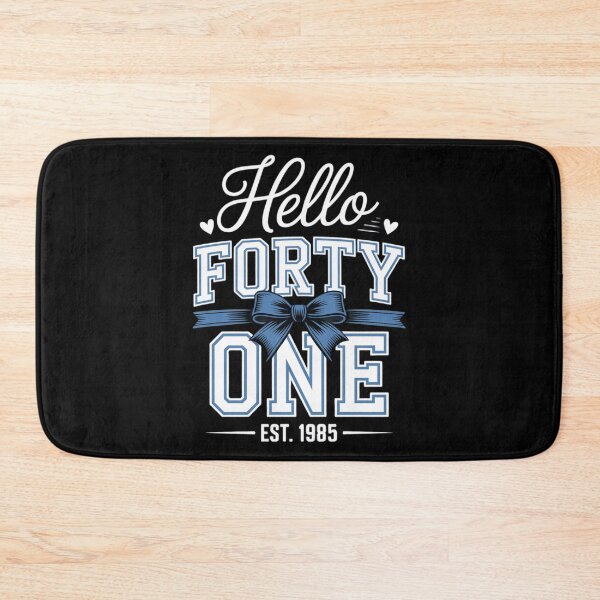 Item preview, Coquette 41st Birthday Hello Forty One 1985 Aesthetic Bow designed and sold by AmazingViews.