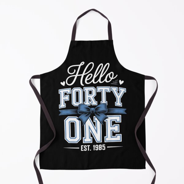 Item preview, Coquette 41st Birthday Hello Forty One 1985 Aesthetic Bow designed and sold by AmazingViews.