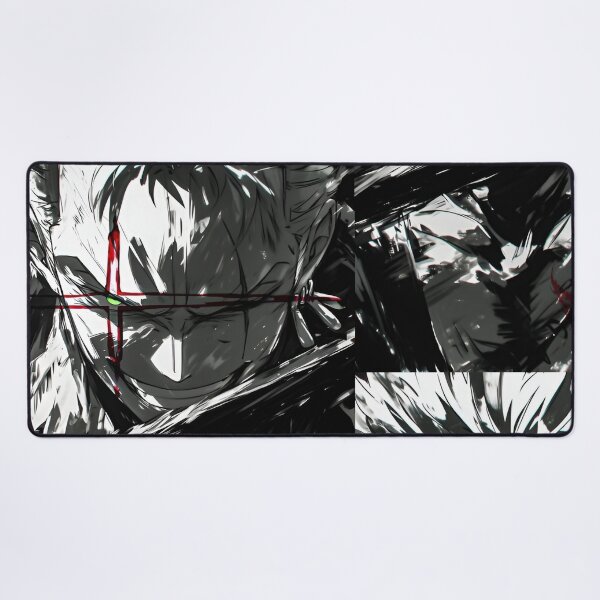 Item preview, Crimson Resolve – Dark Anime Warrior Illustration designed and sold by Dyan4.