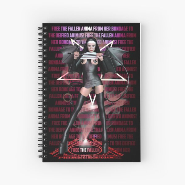 Free The Fallen Anima Spiral Notebook
