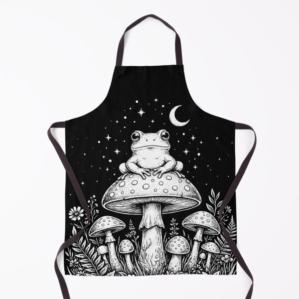 Item preview, Goblincore Frog Mushroom Vintage Cottagecore  designed and sold by ROOFY-HK.
