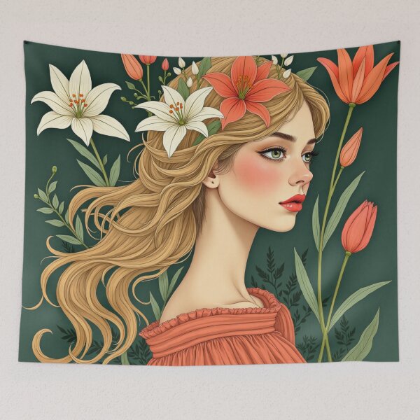 Item preview, Blossom Crown Reverie designed and sold by Dream Bloom Gallery.