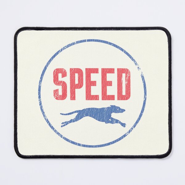 Item preview, Speed vintage oil and gas emblem - aged, washed-out print designed and sold by retropetrol.