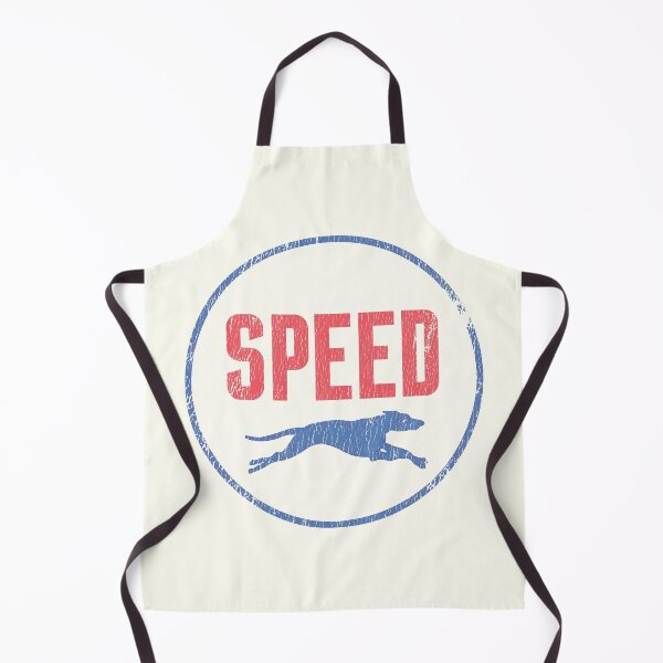 Item preview, Speed vintage oil and gas emblem - aged, washed-out print designed and sold by retropetrol.