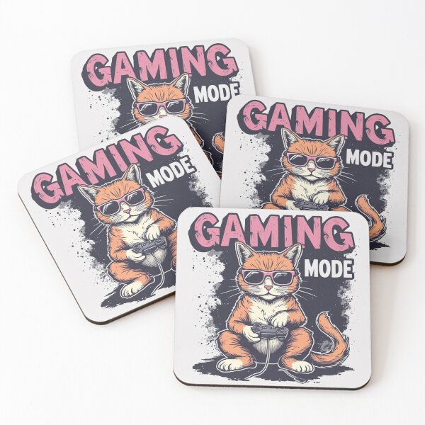 Artikelvorschau, Gaming-Modus Katze – Bitte nicht stören ?? entworfen und verkauft von Artiviose.