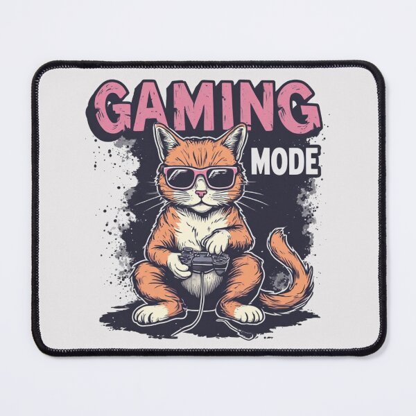 Artikelvorschau, Gaming-Modus Katze – Bitte nicht stören ?? entworfen und verkauft von Artiviose.