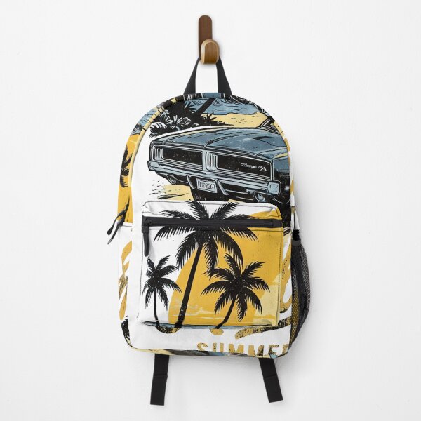 Item preview, Holiday Summer Paradise Vintage Car Beach Sunset designed and sold by Infinite Art Lab.