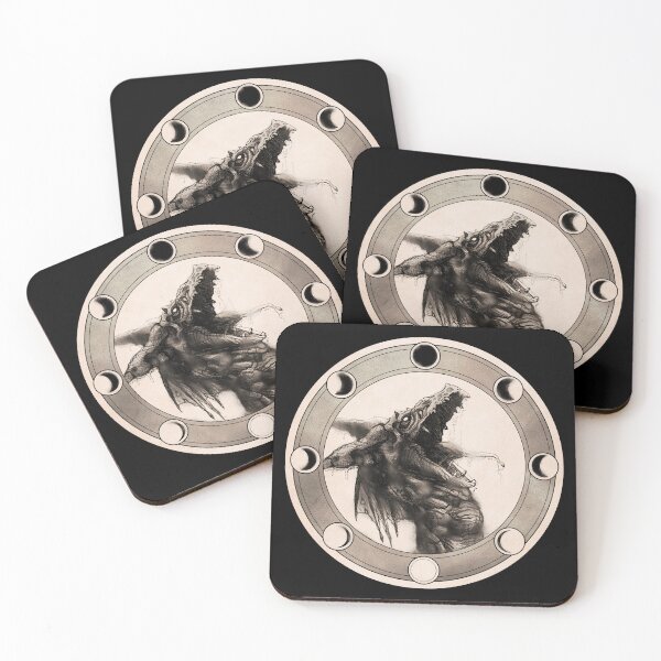 Item preview, Dark Bestiary Sigil – Leviathan (Ancient Paper) designed and sold by Alessandro Buffa Artist.