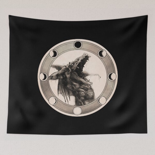 Item preview, Dark Bestiary Sigil – Leviathan (Ancient Paper) designed and sold by Alessandro Buffa Artist.