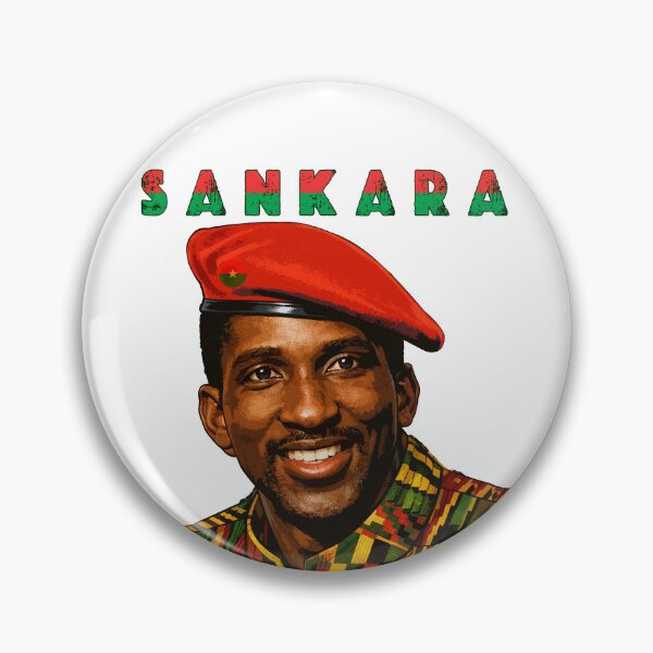 Item preview, Thomas Sankara Pan-African Art - Burkina Faso Africa Revolutionary designed and sold by Youngkev-arts.