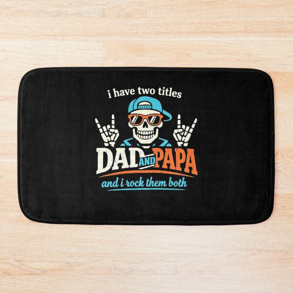 Item preview, I Have Two Titles Dad And Papa Skeleton Rocking Father's Day designed and sold by clothesy7.