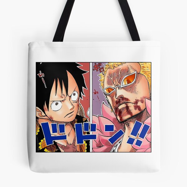 Item preview, Luffy and Doflamingo Dressrosa Showdown designed and sold by FriskySloths.