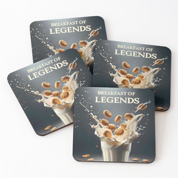Item preview, Cookie Cereal Milk Splash Funny Breakfast Design  designed and sold by Art-Arcade6.