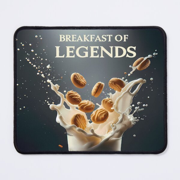 Item preview, Cookie Cereal Milk Splash Funny Breakfast Design designed and sold by Art-Arcade6.