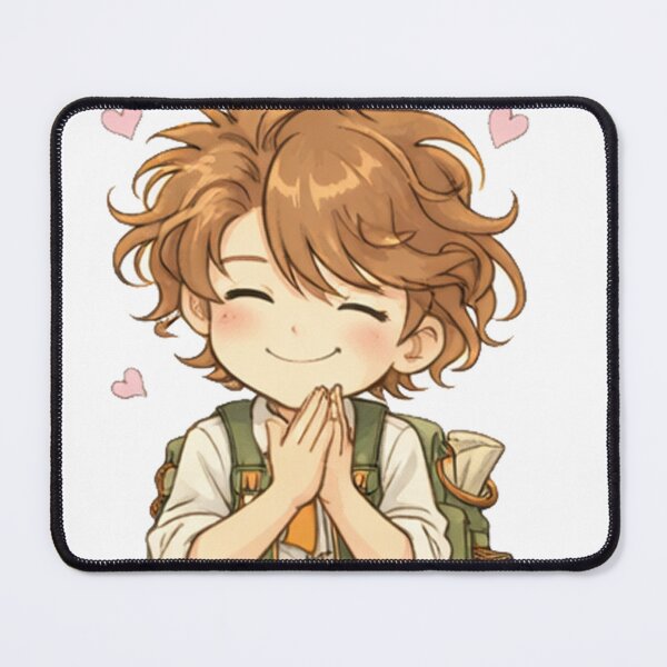 Item preview, Miro the Grateful Boy – Cute Thank You Character designed and sold by bubuandfriends.