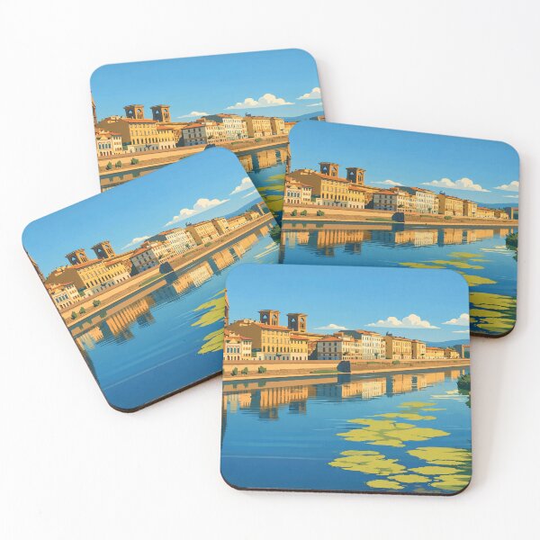 Item preview, Italy - Florence Riverside Panorama designed and sold by darekkocurek.