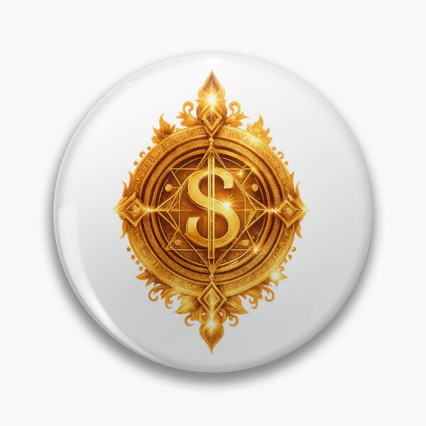 Item preview, Golden Prosperity Sigil designed and sold by BlondeBalance.