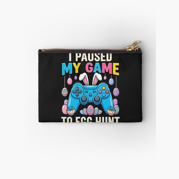 Item preview, I Paused My Game To Egg Hunt T-Shirt, Funny Gamer Easter Gift, Kids Bunny Gaming Graphic Tee designed and sold by HB ART.