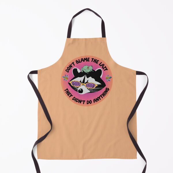 Item preview, Don't blame the Lazy Cute Racoon wearing Hypnotic Glasses and a Frog designed and sold by mooncakekaro.