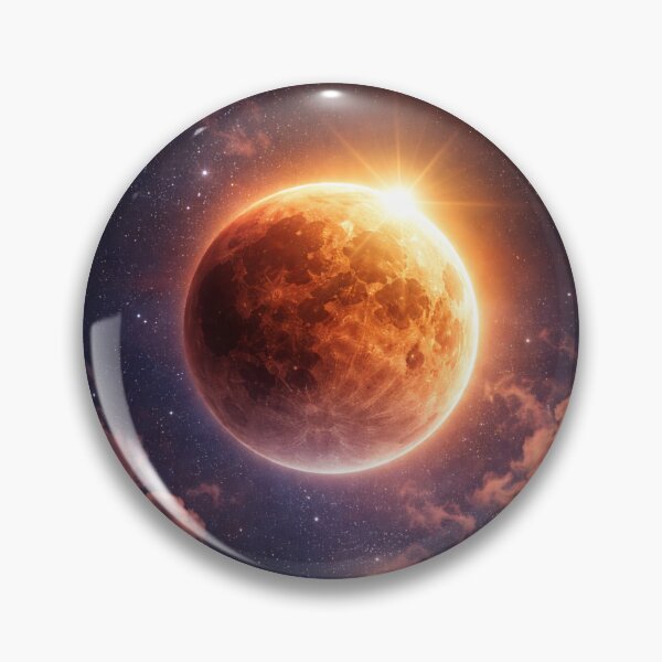 Item preview, Cosmic eclipse over a starry sky designed and sold by JuViRo.