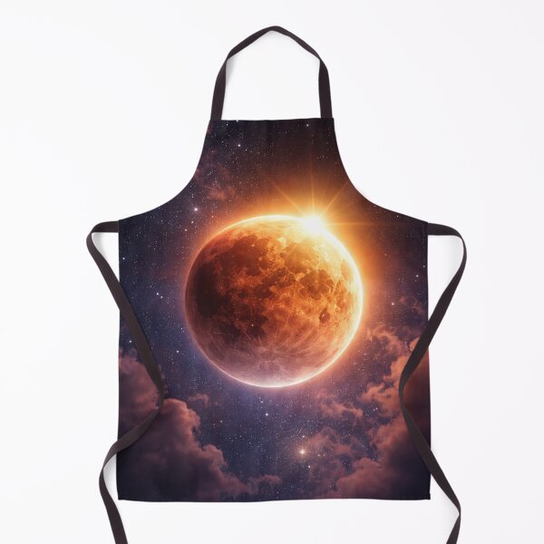 Item preview, Cosmic eclipse over a starry sky designed and sold by JuViRo.