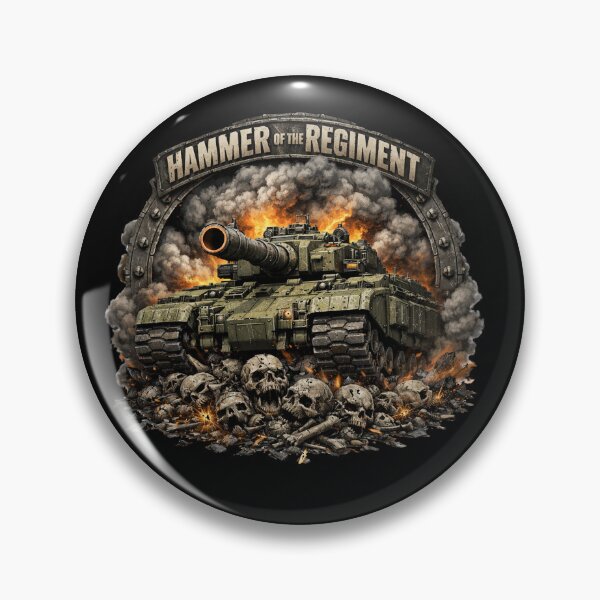 Item preview, Hammer of the Regiment Tank | Imperial Guard designed and sold by Forged in the Warp.