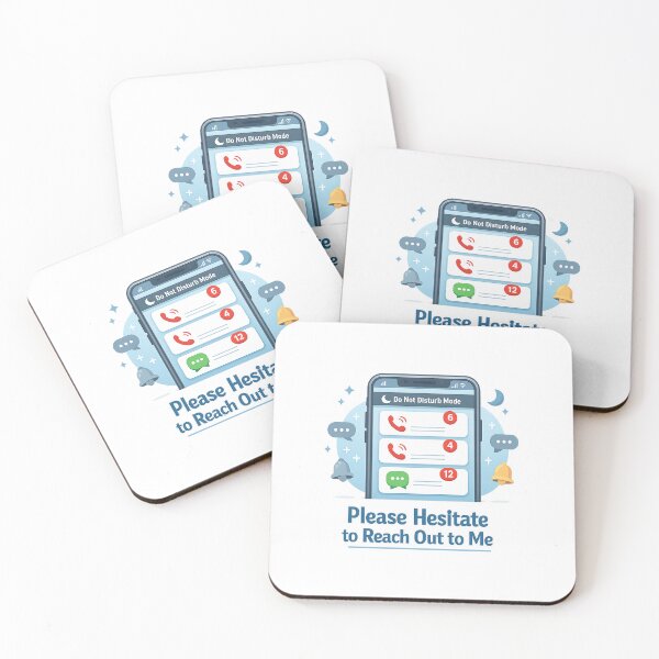 Item preview, Please Hesitate to Reach Out - Funny Introvert Do Not Disturb designed and sold by inaveed.