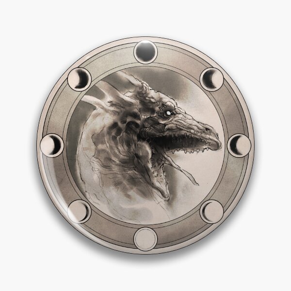 Item preview, Dark Bestiary Sigil – Dragon (Ancient Paper) designed and sold by Alessandro Buffa Artist.