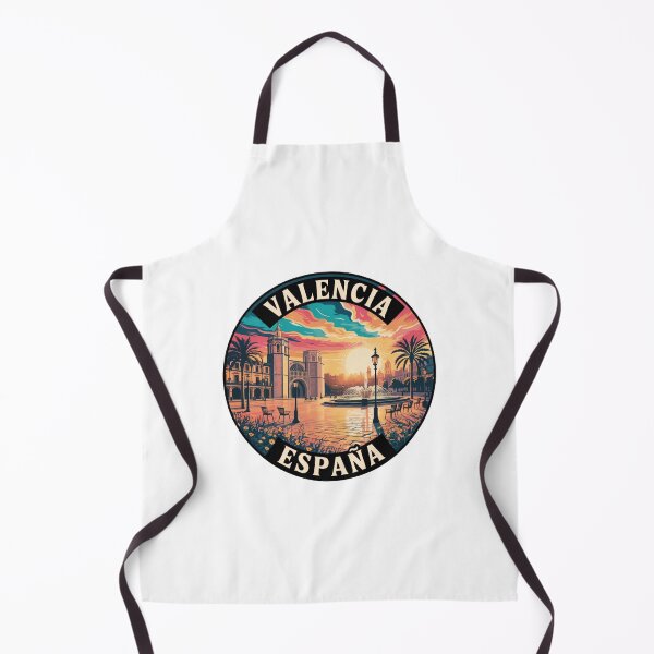 Item preview, Valencia Spain: Plaza de la Reina Illustration designed and sold by CircinusStore.