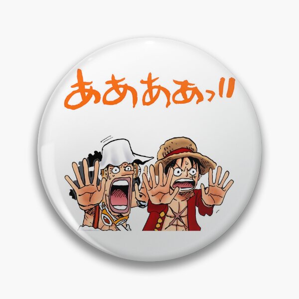 Item preview, Luffy and Usopp Straw Hat Duo designed and sold by FriskySloths.