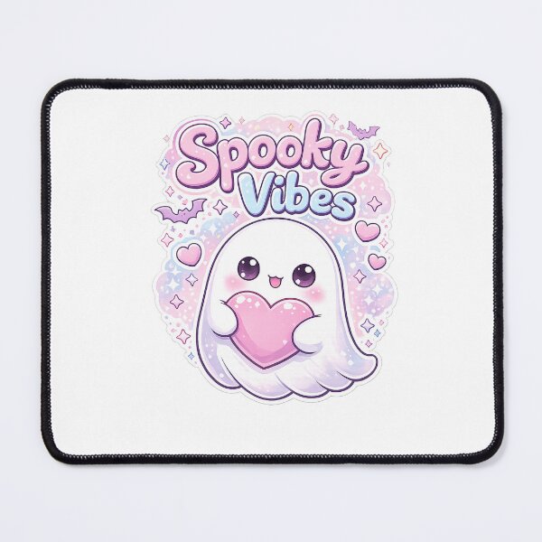 Item preview, Cute Kawaii Ghost Holding Heart Spooky Vibes designed and sold by Bestmayu.
