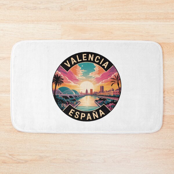 Item preview, Valencia Spain: Modern and Historic Skyline designed and sold by CircinusStore.