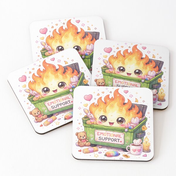 Item preview, Emotional Support Fire designed and sold by PriyankaSonara.