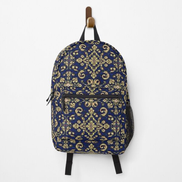 Item preview, Royal Blue and Gold Ornamental Pattern designed and sold by Artozat.